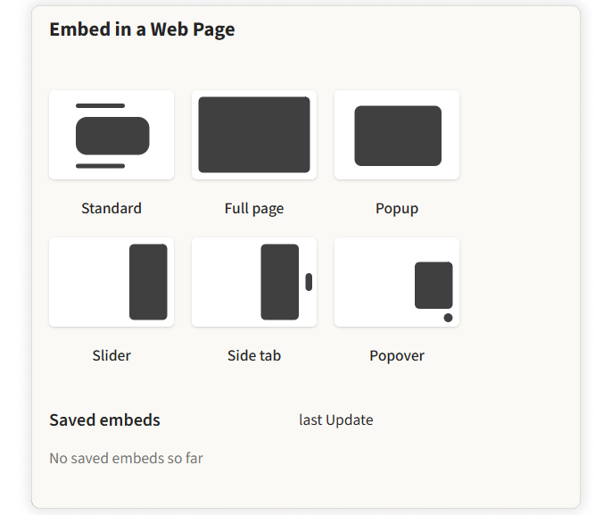 Customize the embed